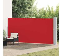 vidaXL Patio Retractable Side Awning 170x1200 cm Red
