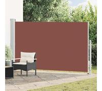 vidaXL Patio Retractable Side Awning 180x300 cm Brown