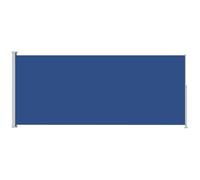 vidaXL Patio Retractable Side Awning 180x500 cm Blue, Blue