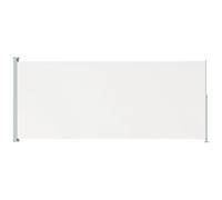 vidaXL Patio Retractable Side Awning 180x500 cm Cream, Cream