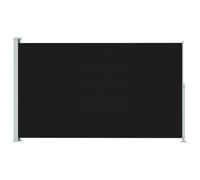 vidaXL Patio Retractable Side Awning 200x300 cm Black Privacy Screen Sunshade