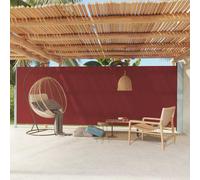 vidaXL Patio Retractable Side Awning 200x600 cm Red