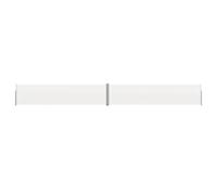 vidaXL Patio Retractable Side Awning 140x1200 cm Cream UK NEW