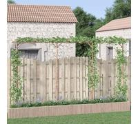 vidaXL Pergola Bamboo 385x40x205 cm