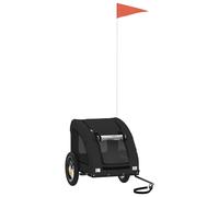 vidaXL Pet Bike Trailer, Pet Cart Carrier for Small Dogs, Pet Bike Trailer with