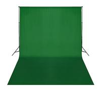 vidaXL Photo Studio Background Stand 500 x 300 cm Green