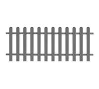 Vidaxl Picket Fence Wpc 200X80 Cm Picket Fences