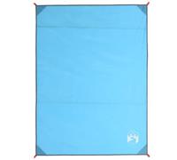 vidaXL Picnic Blanket with Pegs Camping Blanket Outdoor Rug Picnic Mat Blue