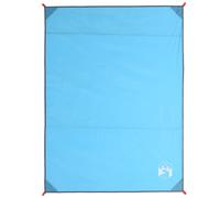 vidaXL Picnic Blanket with Pegs Camping Blanket Outdoor Rug Picnic Mat Blue