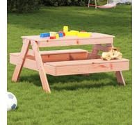 vidaXL Picnic Table for Kids 88x97x52 cm Solid Wood Douglas