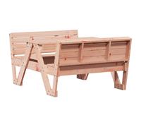 vidaXL Picnic Table for Kids Sand and Water Play Table Solid Wood Douglas