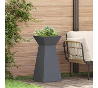 vidaXL Pillar Planter Anthracite 35 x 35 x 73 cm