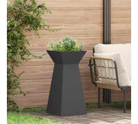 vidaXL Pillar Planter Black 35 x 35 x 73 cm