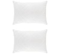 vidaXL Pillow FULDA 2 pcs 50 x 75 cm 100% Goose Down & Feather White