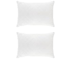 vidaXL Pillow FULDA 2 pcs 50 x 75 cm 100% Goose Down & Feather White