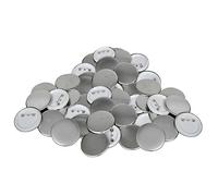 vidaXL PinBack Button Parts 44 mm - 500 pcs Set for DIY Pinback Badges, Light & Easy to Use, Ideal for Promotional Campaigns
