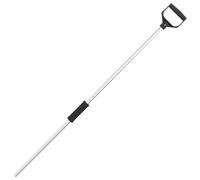 Pitchfork Handle Replacement for Manure Fork Shovel Silver Steel vidaXL
