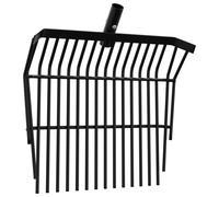 vidaXL Pitchfork Head with 14 Tines, Manure Fork Head for Gardening, Pitch Fork