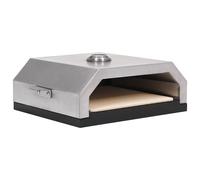 vidaXL Pizza Oven with Ceramic Stone for Gas Charcoal BBQ Pizza Maker Heat Distr