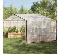 vidaXL Plant Cover Transparent 4 x 8 m PE