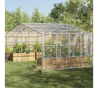 vidaXL Plant Cover Transparent 4 x 8 m PVC