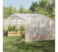 vidaXL Plant Cover Transparent 5 x 6 m PE