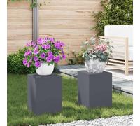 Plant Stand Display Metal Outdoor Modern Gardening Patio Decor Enhancer vidaXL