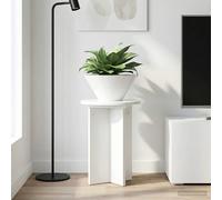 vidaXL Plant Stand 2 pcs High Gloss White 29.5 x 40 cm