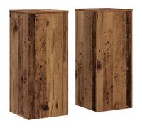 Plant Stands Garden Plant Pot Holder Flower Stand 2 pcs Engineered wood vidaXL