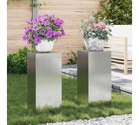Plant Stand Display Metal Outdoor Modern Gardening Patio Decor Enhancer vidaXL