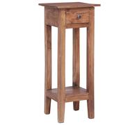 vidaXL Plant Stand Plant Pot Flower Stand Home Side Table Solid Mahogany Wood
