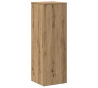 vidaXL Plant Stand Artisan Oak 33x33x100 cm Engineered Wood