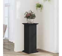 vidaXL Plant Stand Black 33x33x80 cm Engineered Wood