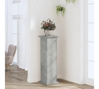 vidaXL Plant Stand, Plant Pot Stand for Indoor Living Room, Plant Holder for Decorative, Flower Stand Flower Pot, Concrete Grey Engineered Wood