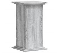 (grey sonoma, 33 x 33 x 60 cm) vidaXL Plant Stand Plant Pot Plant Holder Outdoor Flower Stand Engineered Wood