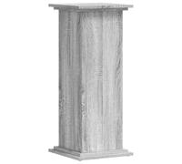 vidaXL Plant Stand Pot Holder - Grey Sonoma Engineered Wood, 33 x 33 x 80 cm, 60 kg