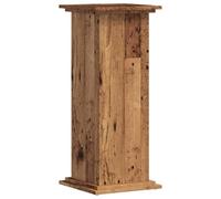 (old wood, 33 x 33 x 80 cm) vidaXL Plant Stand Plant Pot Plant Holder Outdoor Flower Stand Engineered Wood