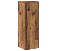 vidaXL Plant Stand Old Wood 33x33x100 cm Engineered Wood