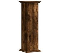 vidaXL Plant Stand Smoked Oak 33 x 33 x 100 cm Engineered wood