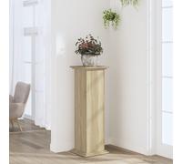 vidaXL Plant Stand Sonoma Oak 33x33x100 cm Engineered Wood