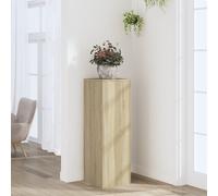 vidaXL Plant Stand Sonoma Oak 33x33x100 cm Engineered Wood