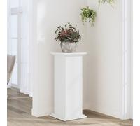 vidaXL Plant Stand White 33x33x80 cm Engineered Wood