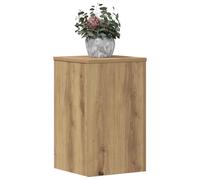 vidaXL Plant Stands 2 pcs Artisan Oak 30x30x50 cm Engineered wood