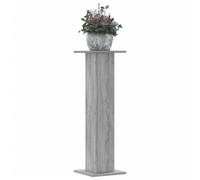 vidaXL Plant Stands 2 pcs Grey Sonoma 30x30x95 cm Engineered Wood