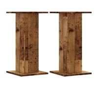 Plant Stands Garden Plant Pot Holder Flower Stand 2 pcs Engineered Wood vidaXL