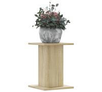 vidaXL Plant Stands 2 pcs Sonoma Oak 30x30x40 cm Engineered Wood