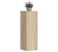vidaXL Plant Stands 2 pcs Sonoma Oak 33x33x100 cm Engineered Wood
