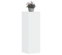 vidaXL Plant Stands 2 pcs White 33x33x100 cm Engineered Wood