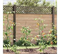 vidaXL Plant Support 5 pcs Green 110 x 0.6 x 0.6 cm Steel