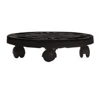 vidaXL Plant Trolley Plant Caddy with Wheels Flower Pot Holder Black 170 kg